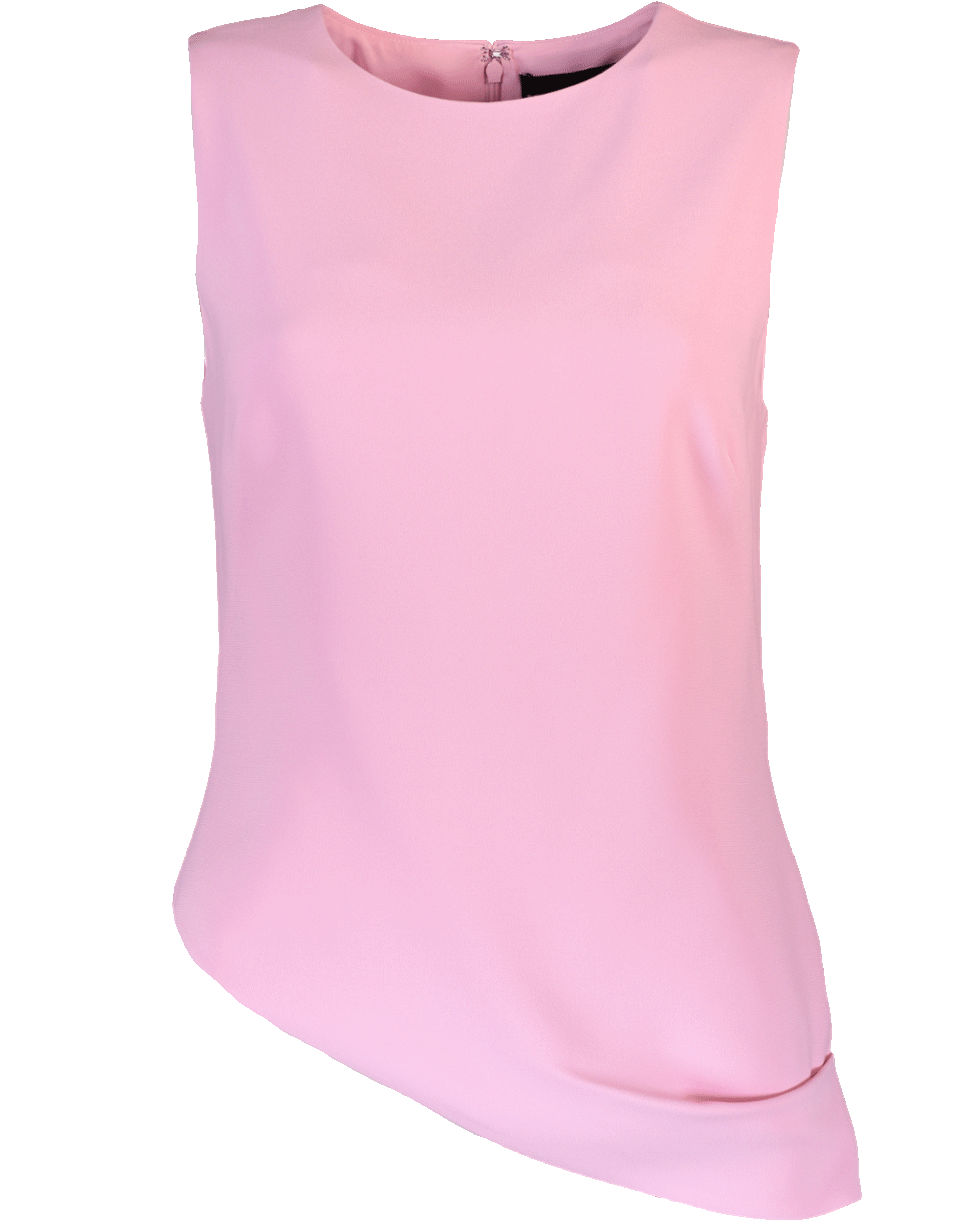 BRANDON MAXWELL-Drape Top With Wide Leg Pant-