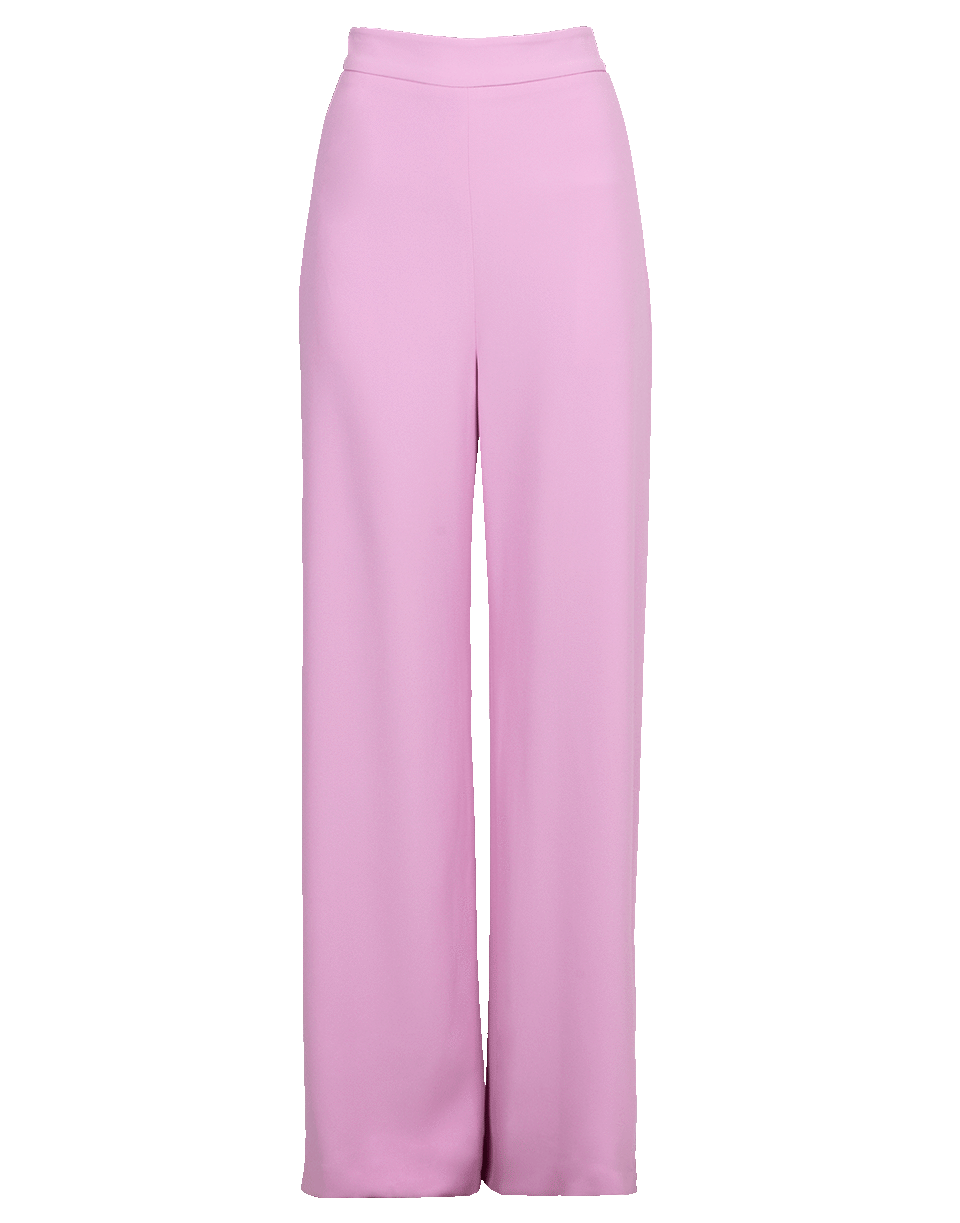 BRANDON MAXWELL-Drape Top With Wide Leg Pant-