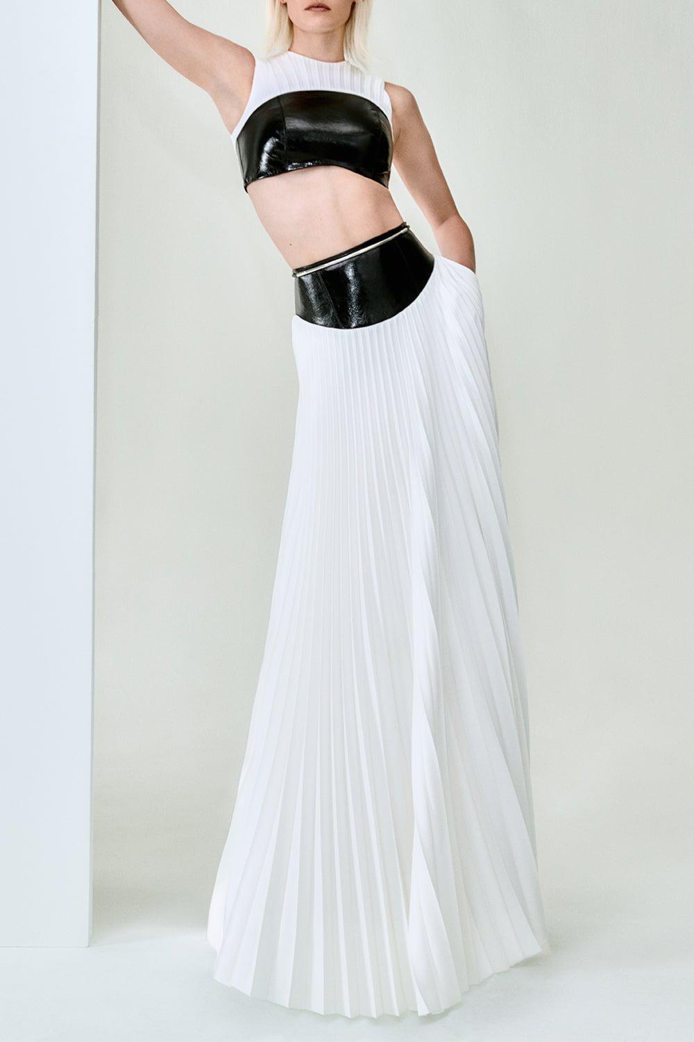 BRANDON MAXWELL-The Laurel Skirt-
