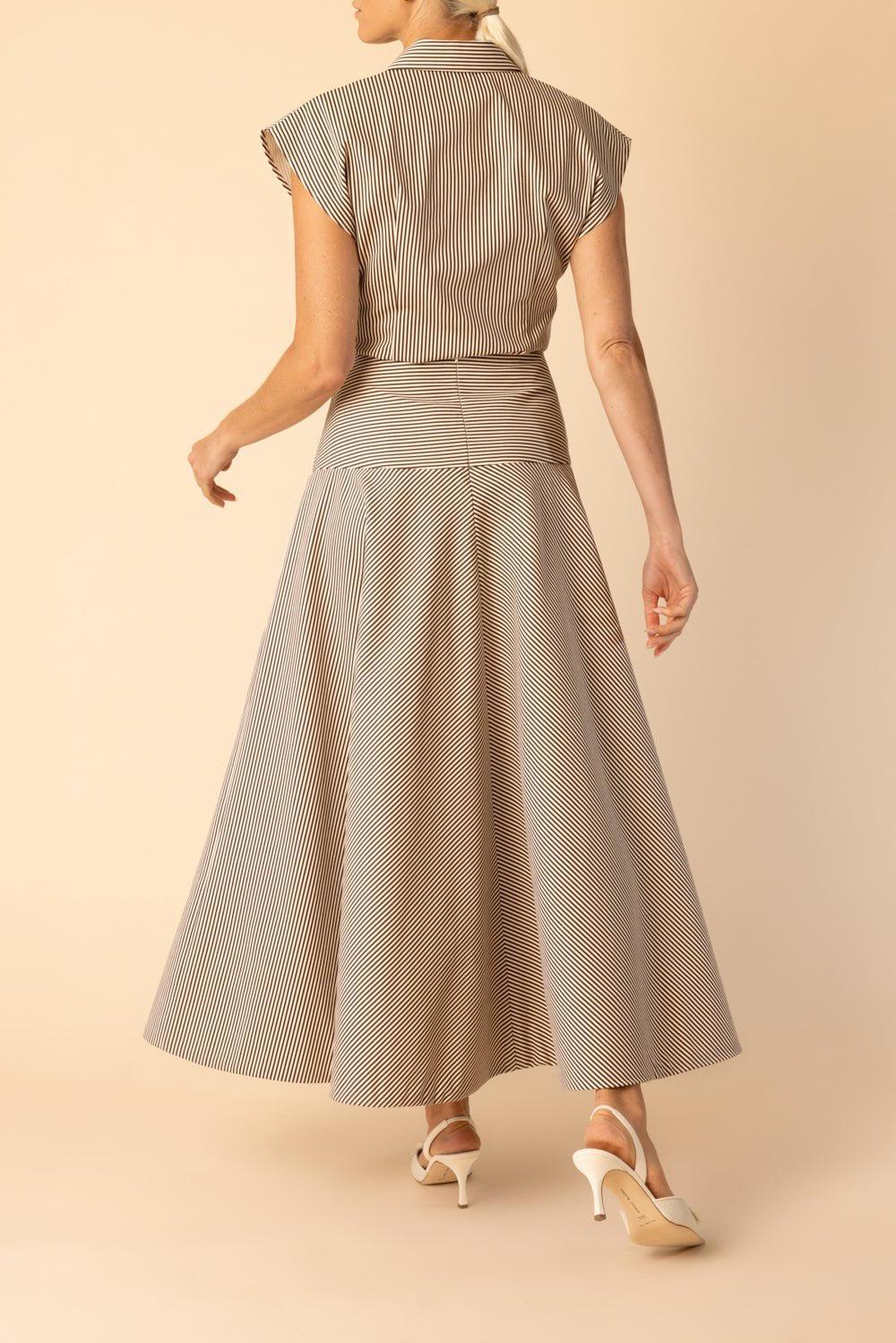 BRANDON MAXWELL-The Poppy Skirt-