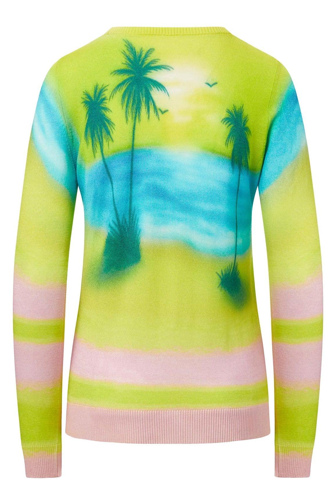 BRANDON MAXWELL-Sunset Knit Top-