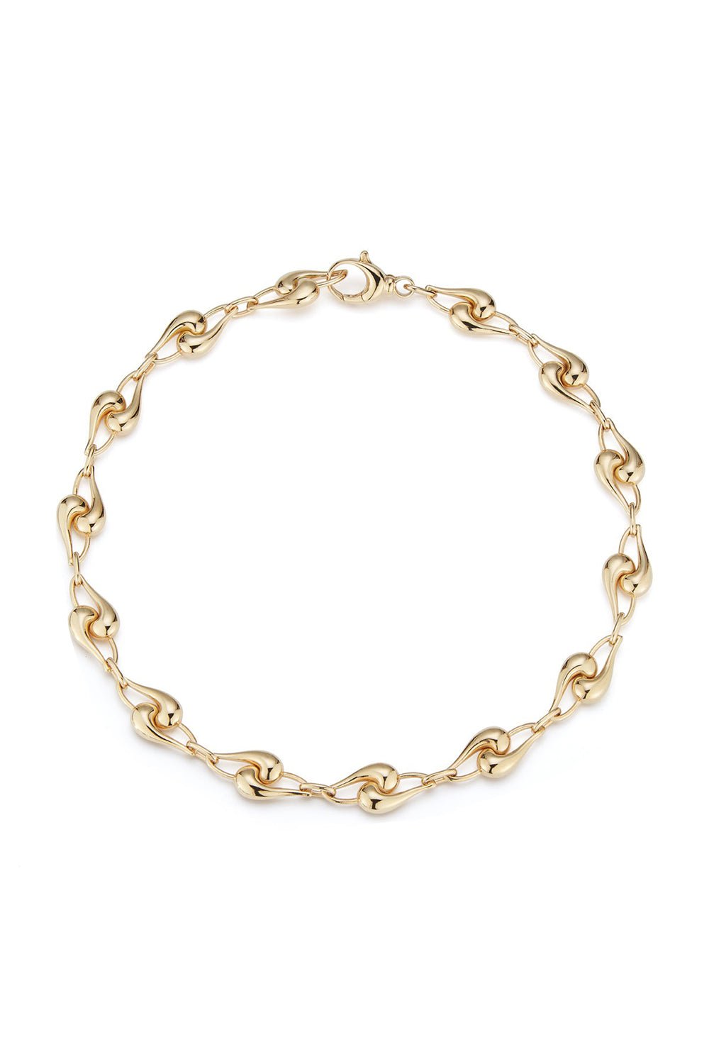 BRENT NEALE-Large Knot Chain-YELLOW GOLD