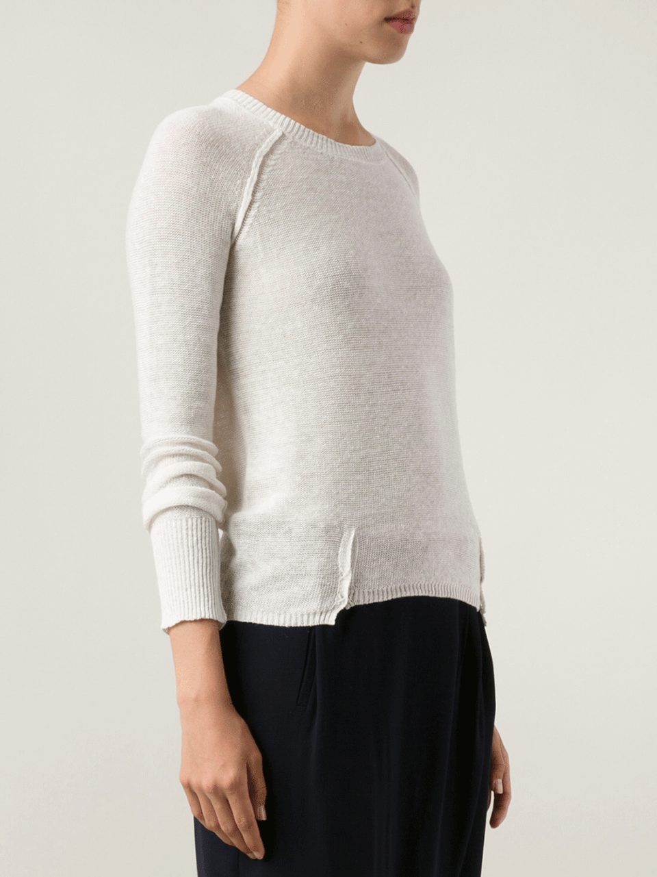 BROCHU WALKER-Knit Crewneck Pullover-