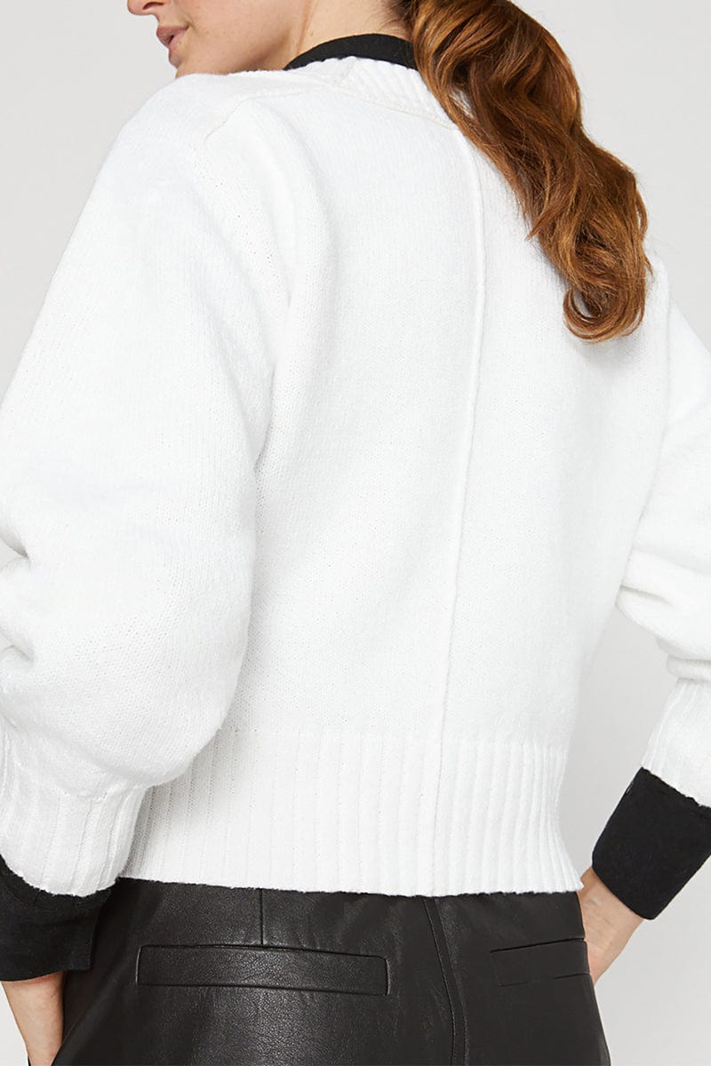 BROCHU WALKER-Mylo Vee Sweater-