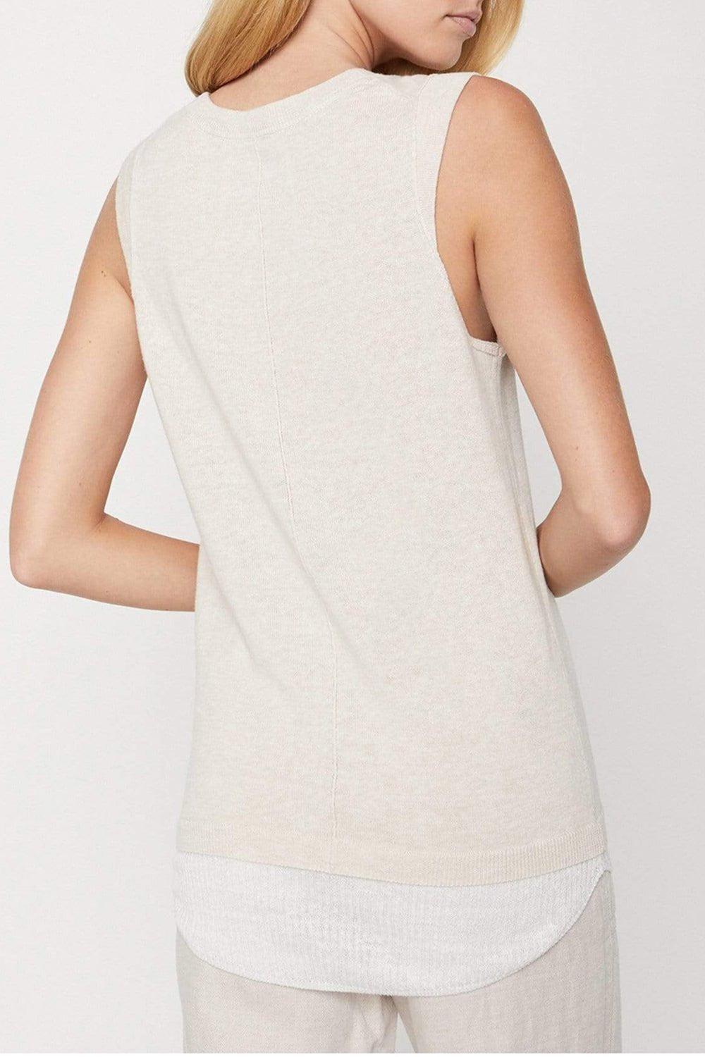 BROCHU WALKER-Calico Loreen Layered Tank-