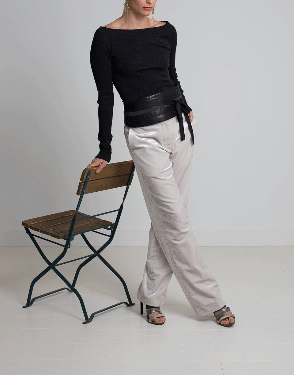BRUNELLO CUCINELLI-Corset Monili Belt-BLACK