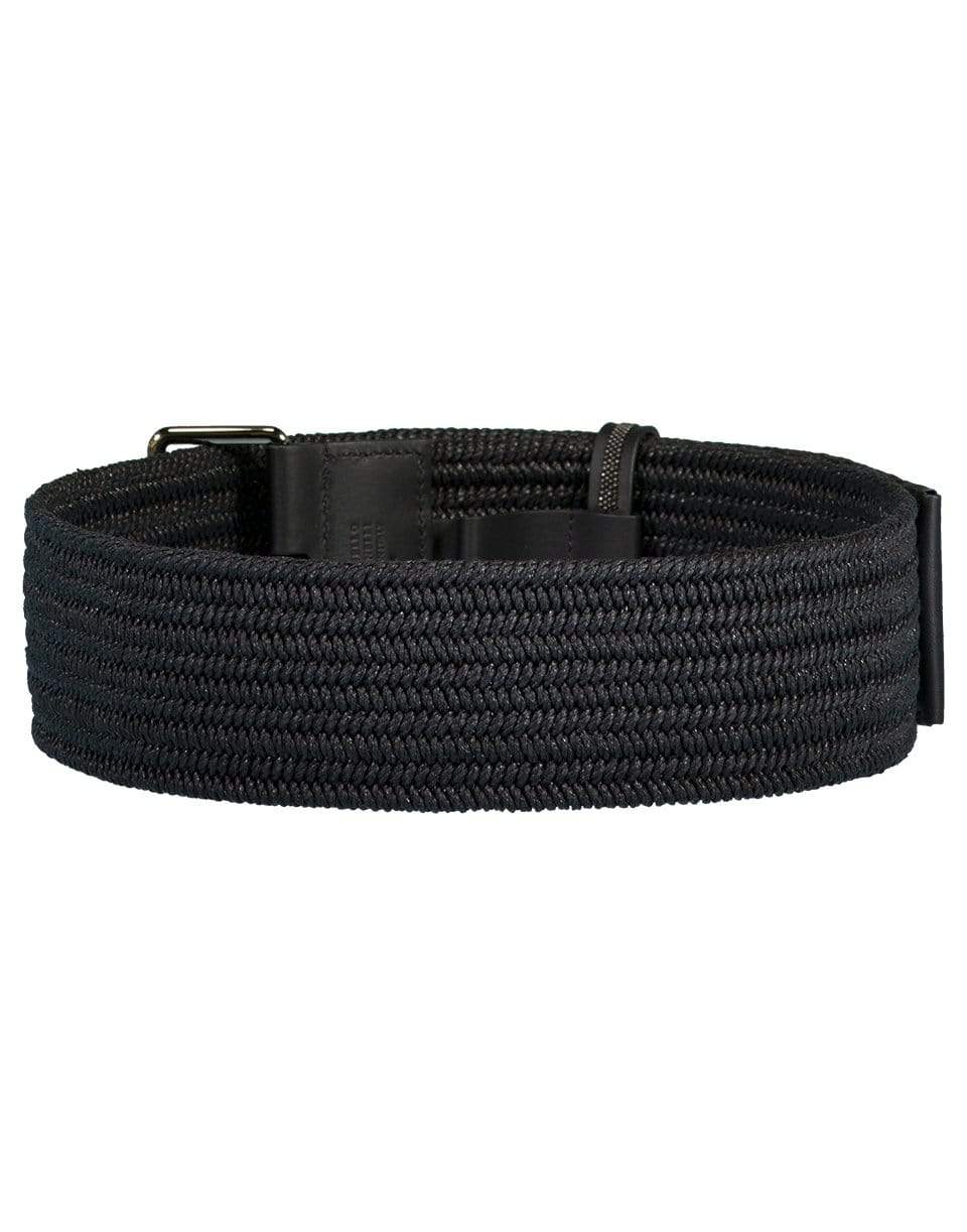 BRUNELLO CUCINELLI-Woven Wide Waist Belt-