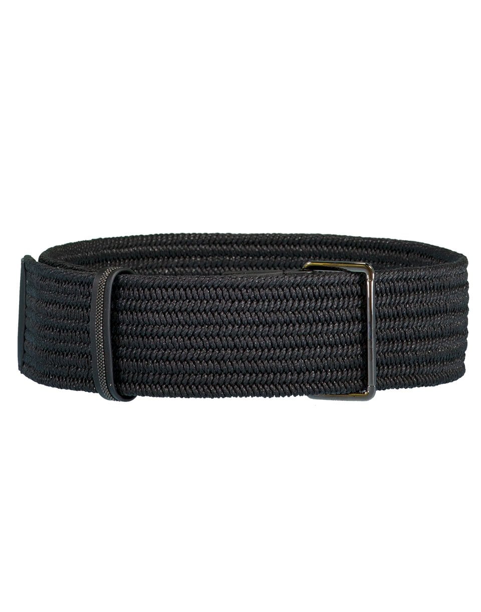 BRUNELLO CUCINELLI-Woven Wide Waist Belt-