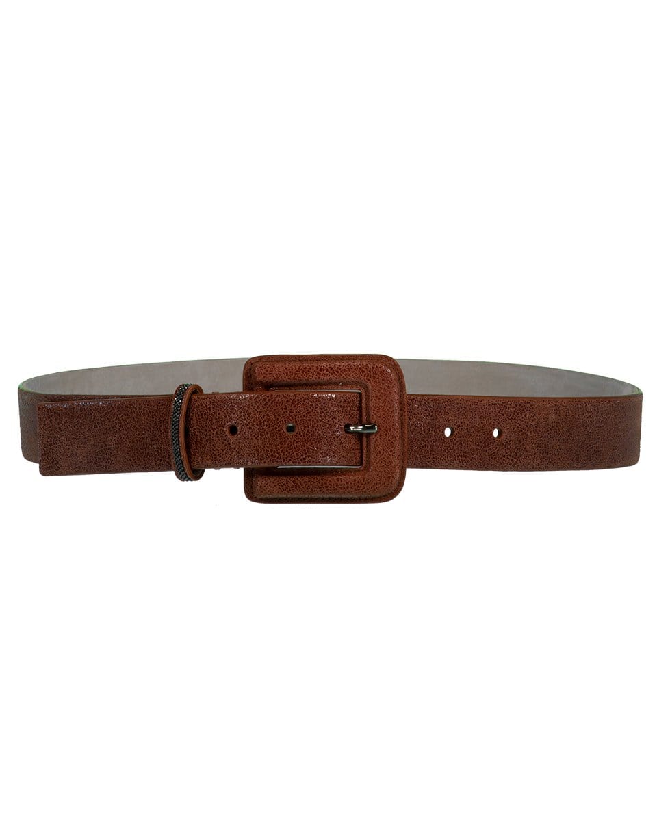BRUNELLO CUCINELLI-Blossom Leather Belt-