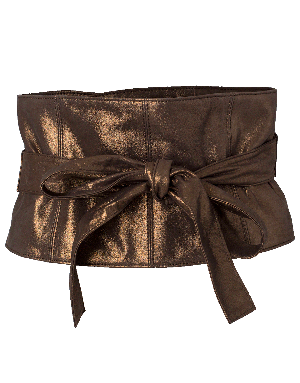 BRUNELLO CUCINELLI-Metallic Corset Belt-