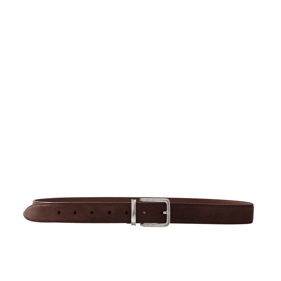 BRUNELLO CUCINELLI-Suede Belt-