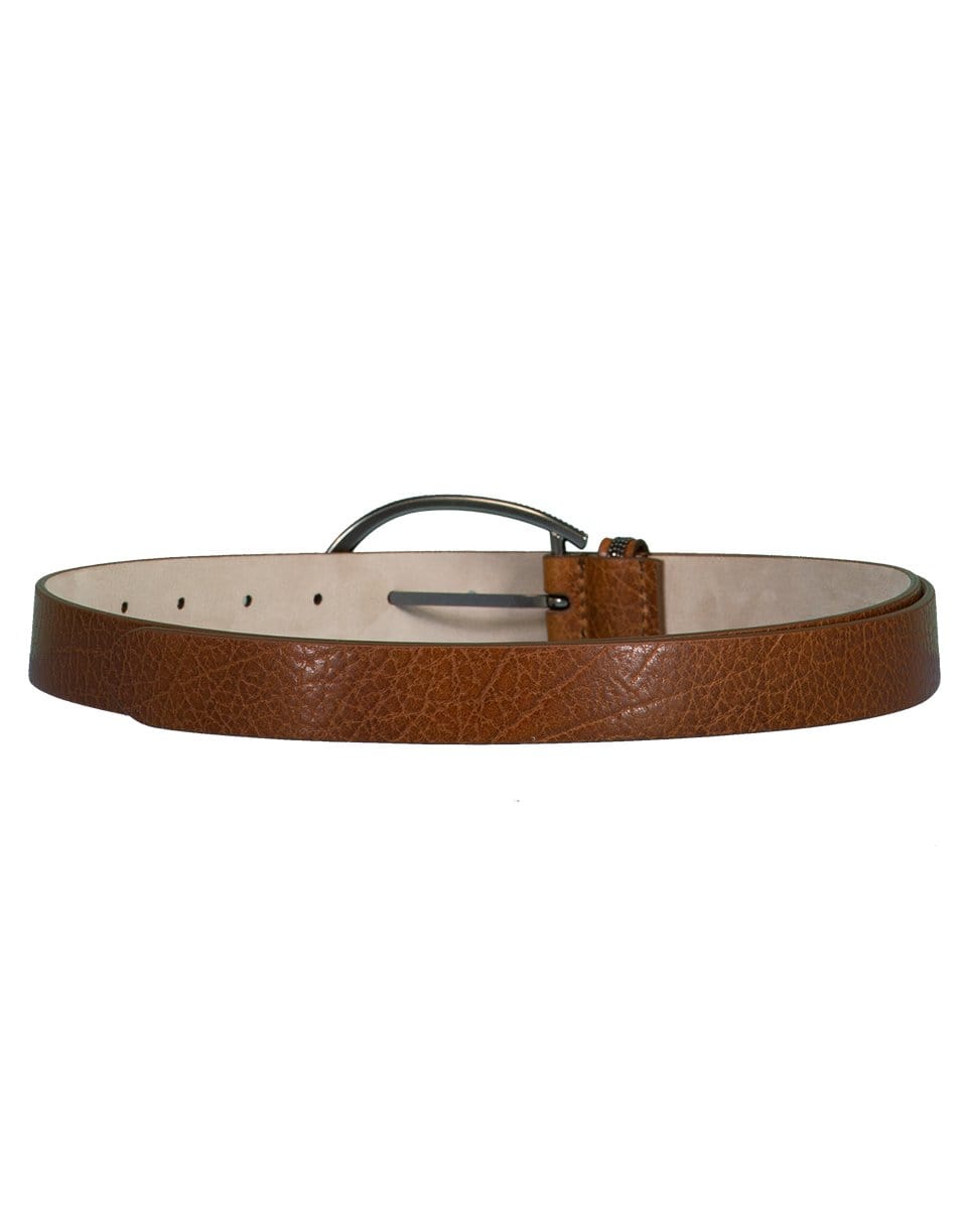 BRUNELLO CUCINELLI-Cinnamon Leather Belt-