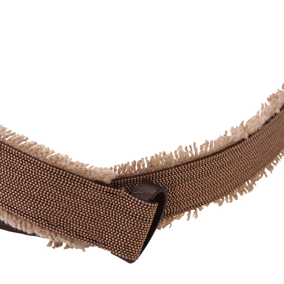 BRUNELLO CUCINELLI-Monili Jute Belt-