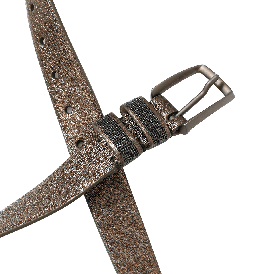 BRUNELLO CUCINELLI-Metallic Belt-