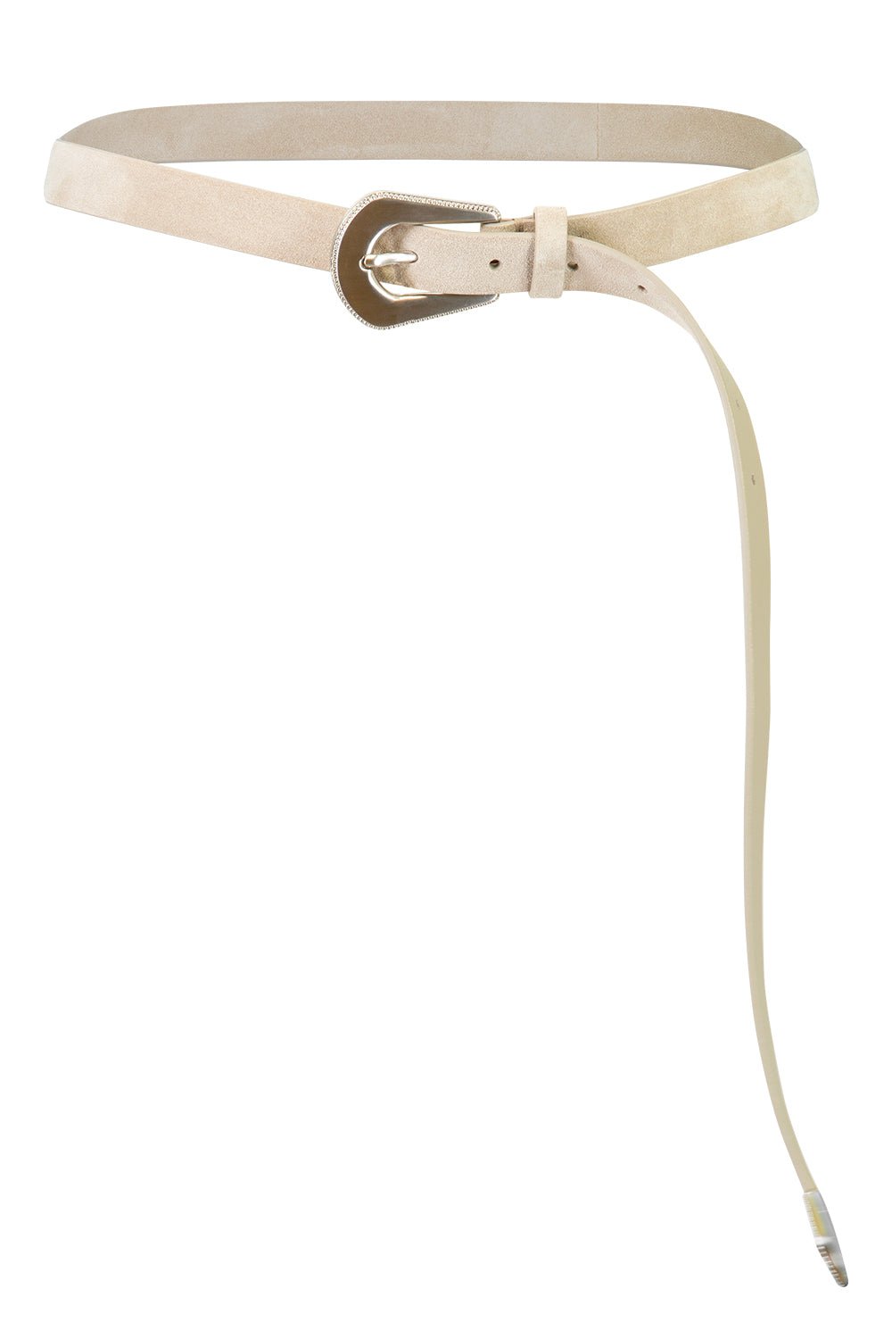 Suede Belt - Walnut