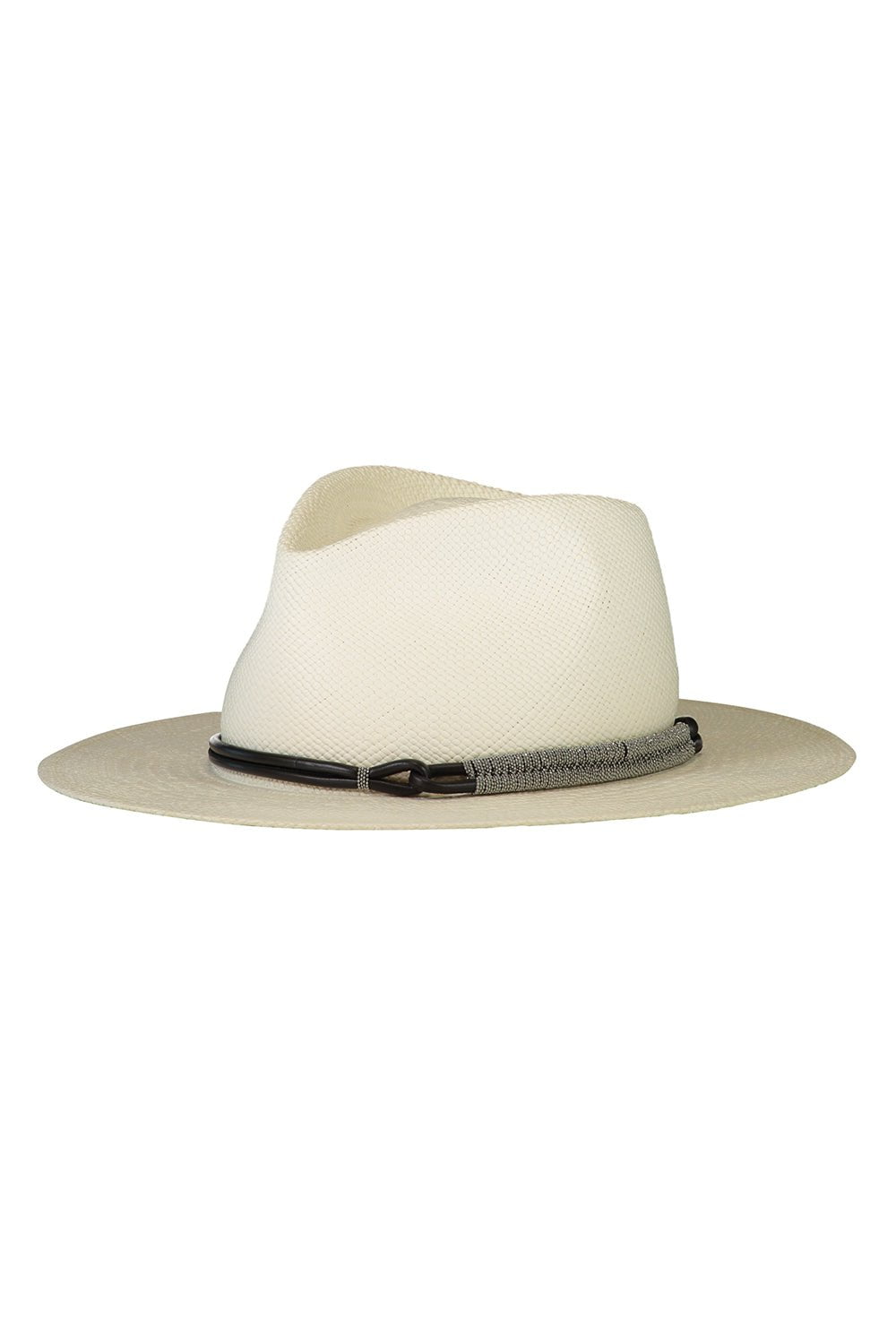BRUNELLO CUCINELLI-Monili Trim Fedora-