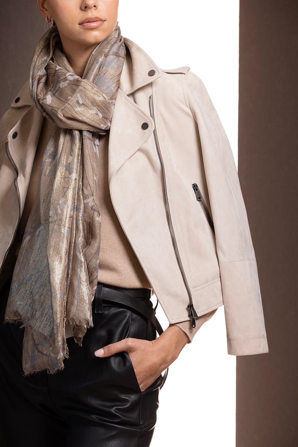 BRUNELLO CUCINELLI-Cashmere Printed Scarf-BGBIAGRI