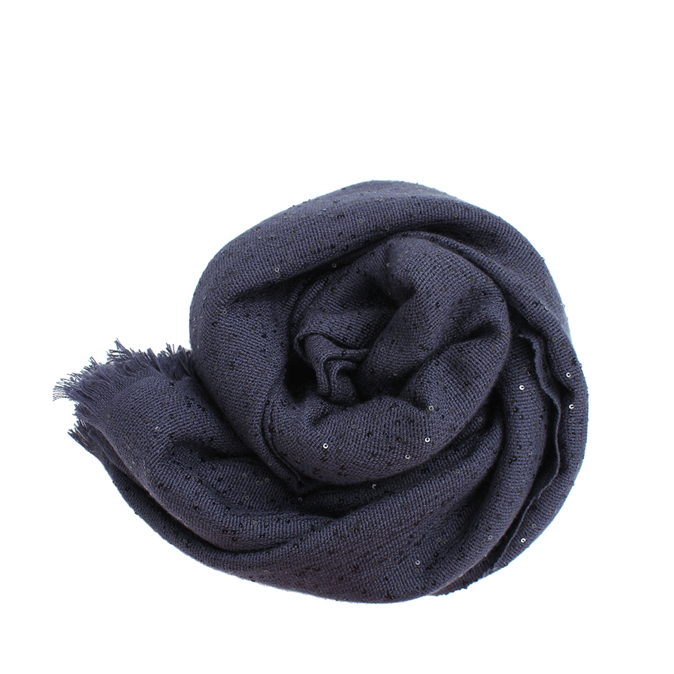 BRUNELLO CUCINELLI-Cashmere And Silk Micro-Pailette Scarf-