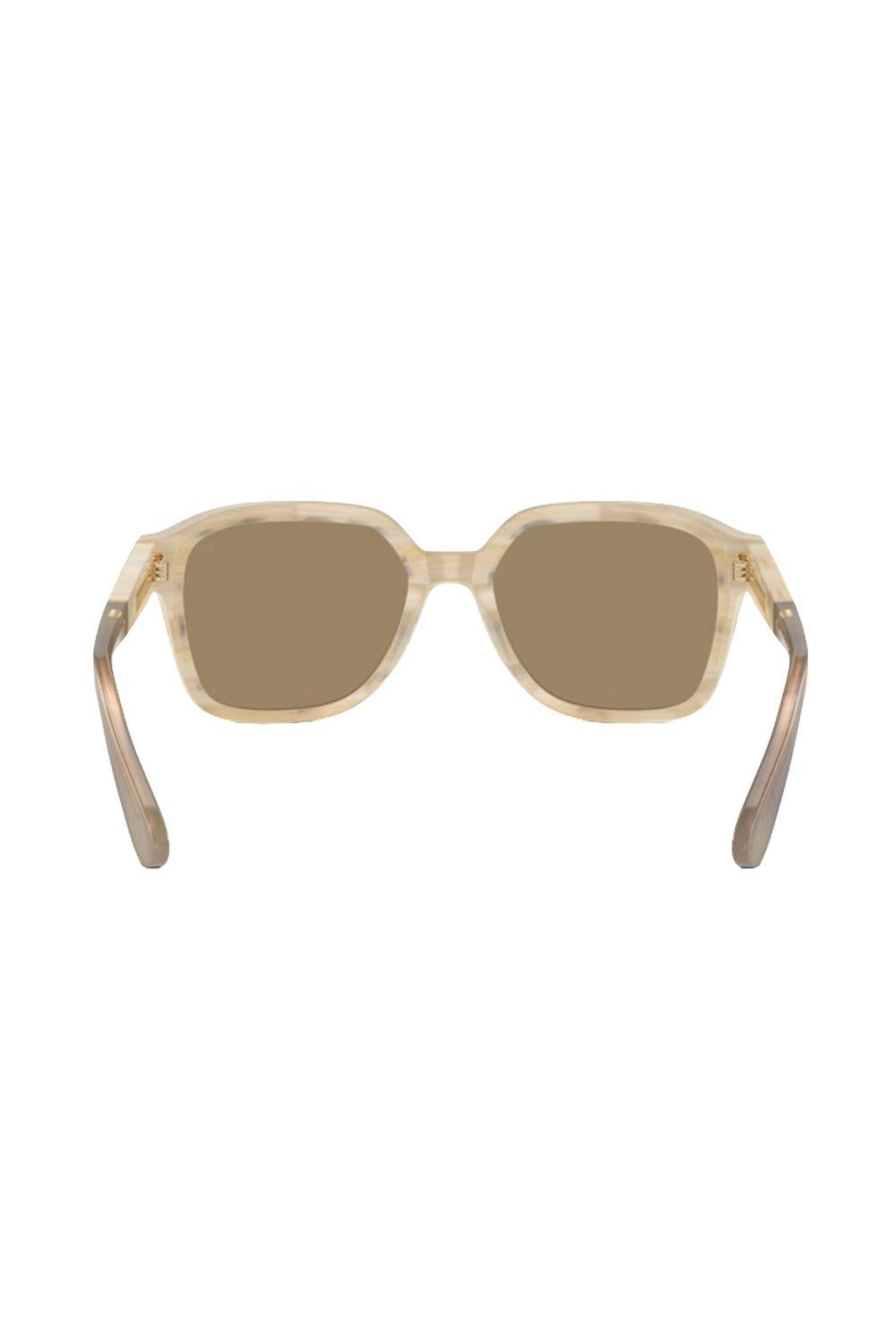 Geometric Sunglasses-CREAM-ACCESSORIESCARVES-BRUNELLO CUCINELLI