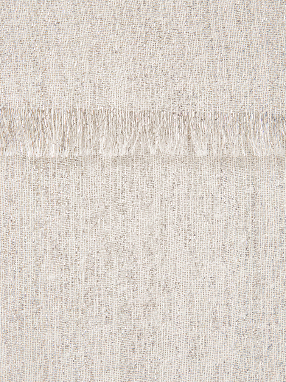 BRUNELLO CUCINELLI-Lurex Scarf-GREY