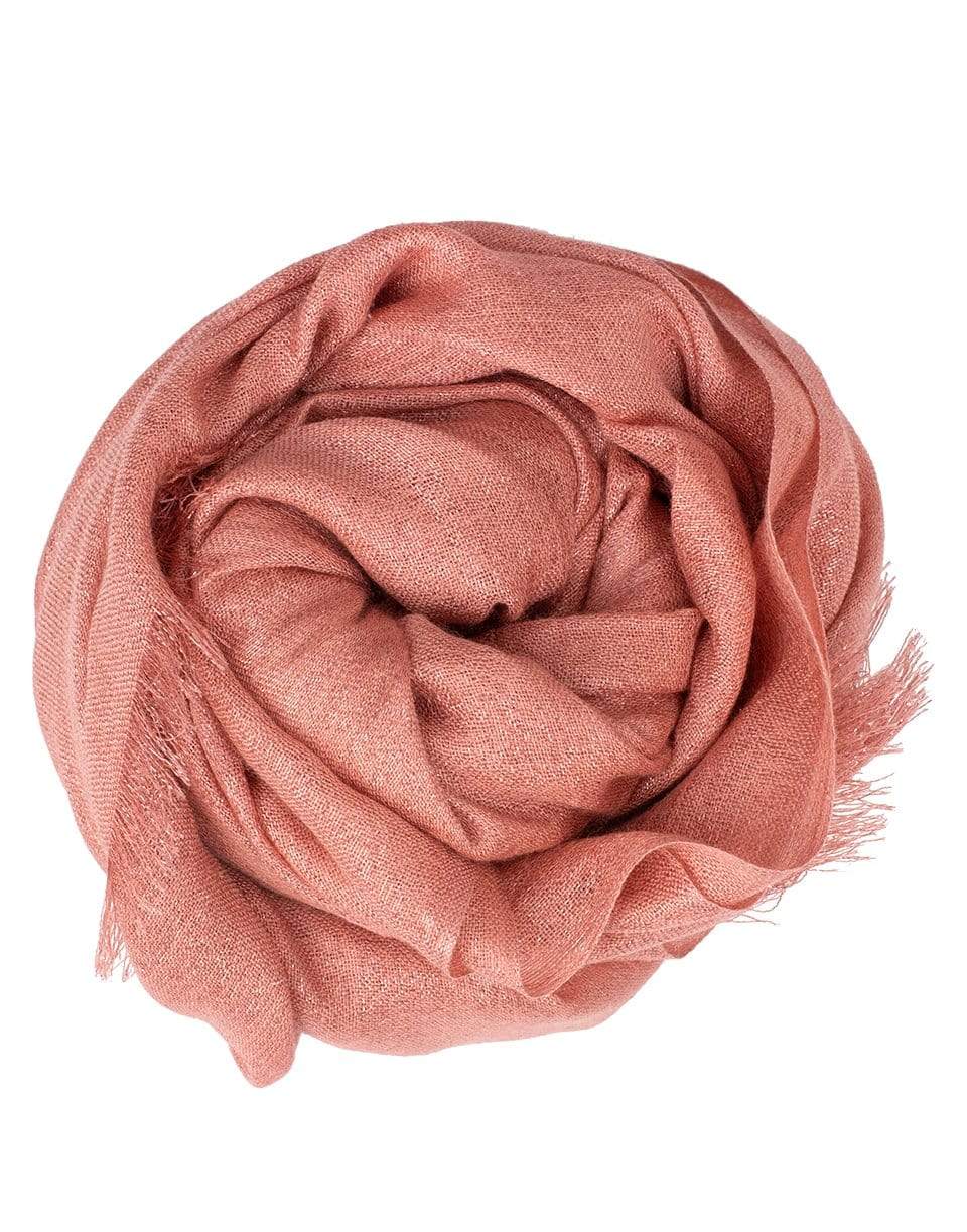 BRUNELLO CUCINELLI-Cashmere Blend Scarf-MED PINK