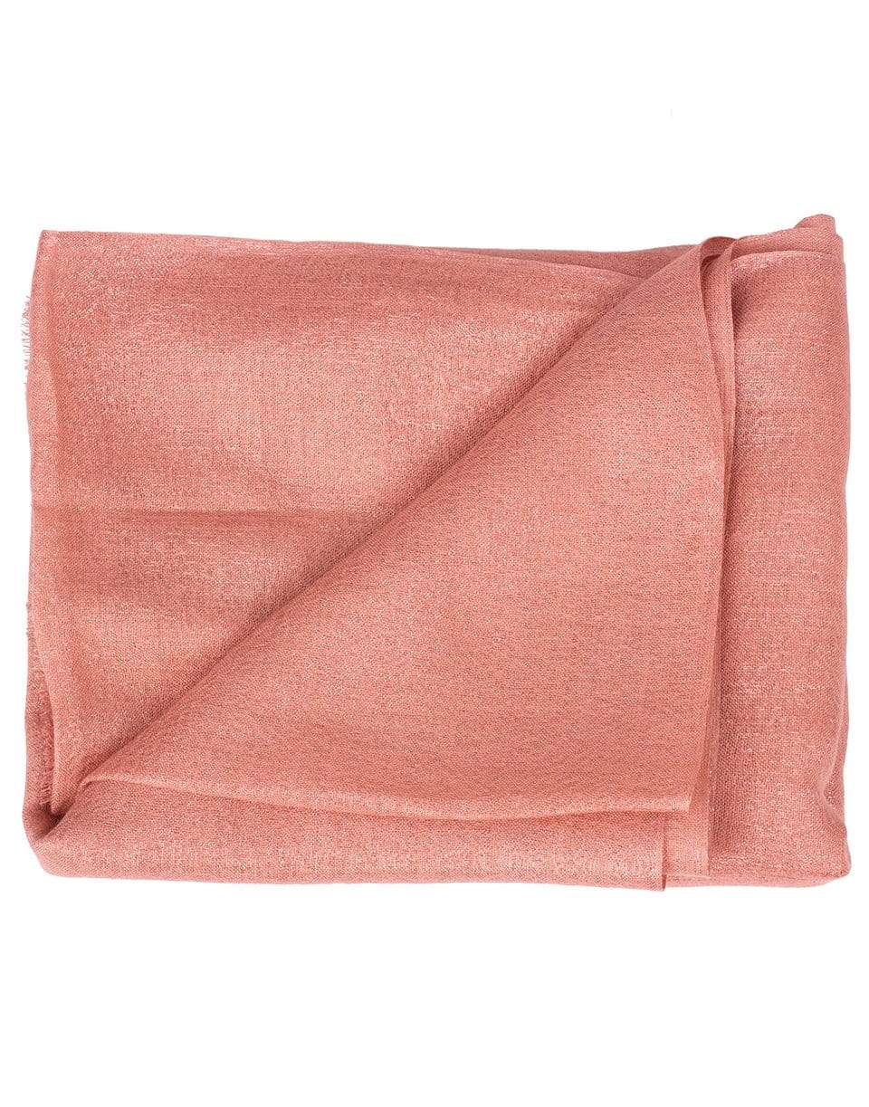 BRUNELLO CUCINELLI-Cashmere Blend Scarf-MED PINK