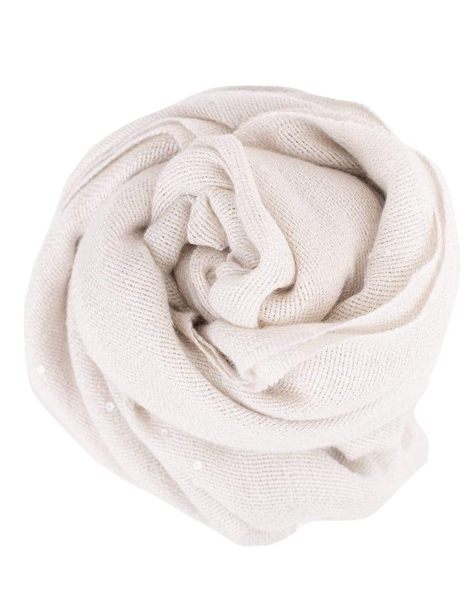 BRUNELLO CUCINELLI-Oat Cashmere Blend Scarf-OAT