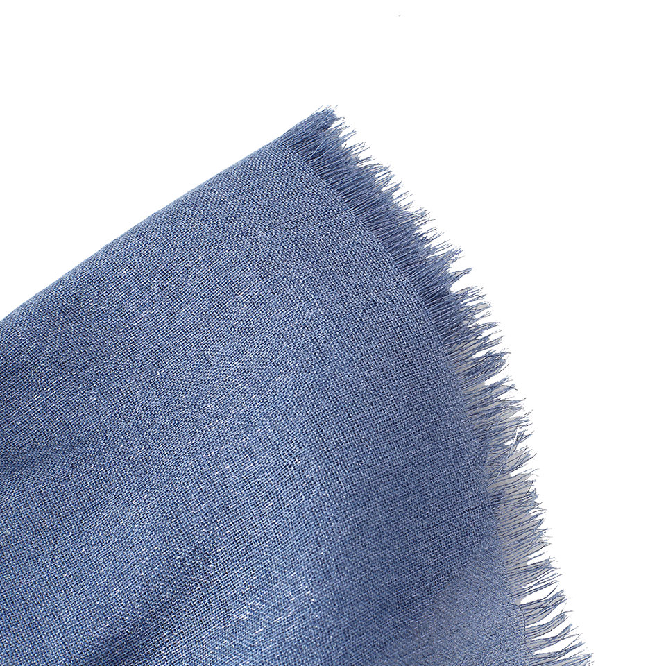 BRUNELLO CUCINELLI-Cashmere And Silk Lurex Scarf-OXFORD