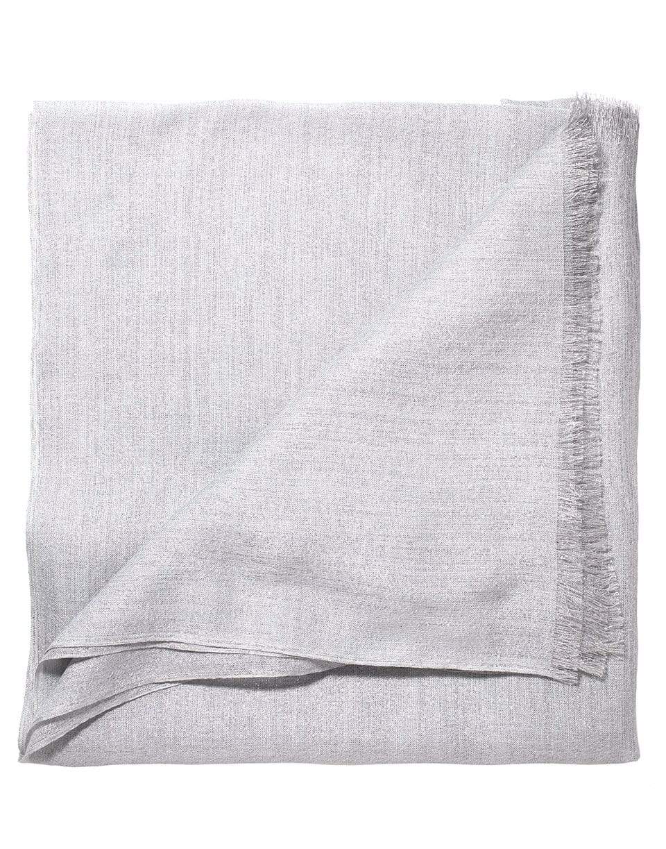 BRUNELLO CUCINELLI-Cashmere Lurex Scarf-PEARL