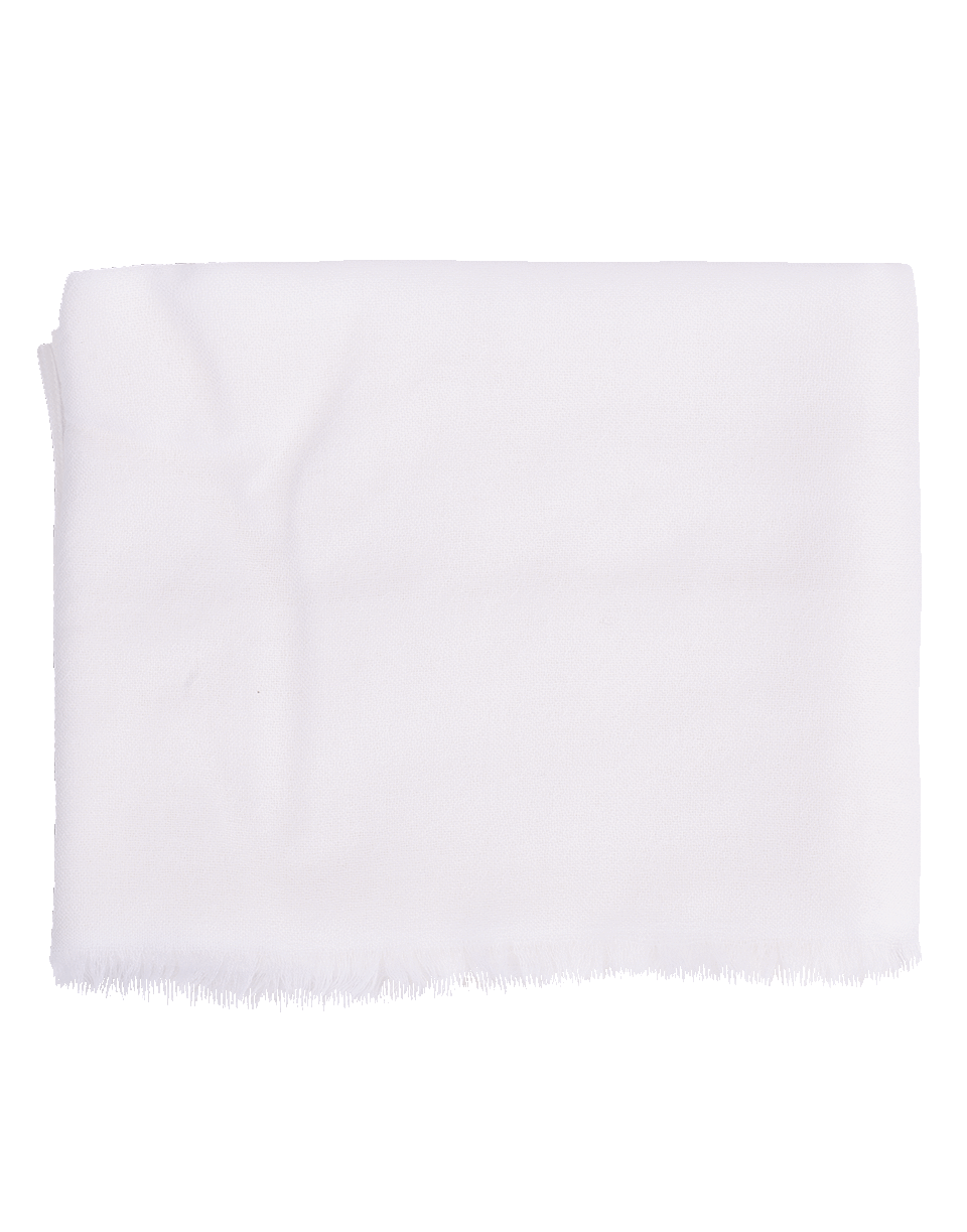 BRUNELLO CUCINELLI-Cashmere Silk Scarf-WHITE