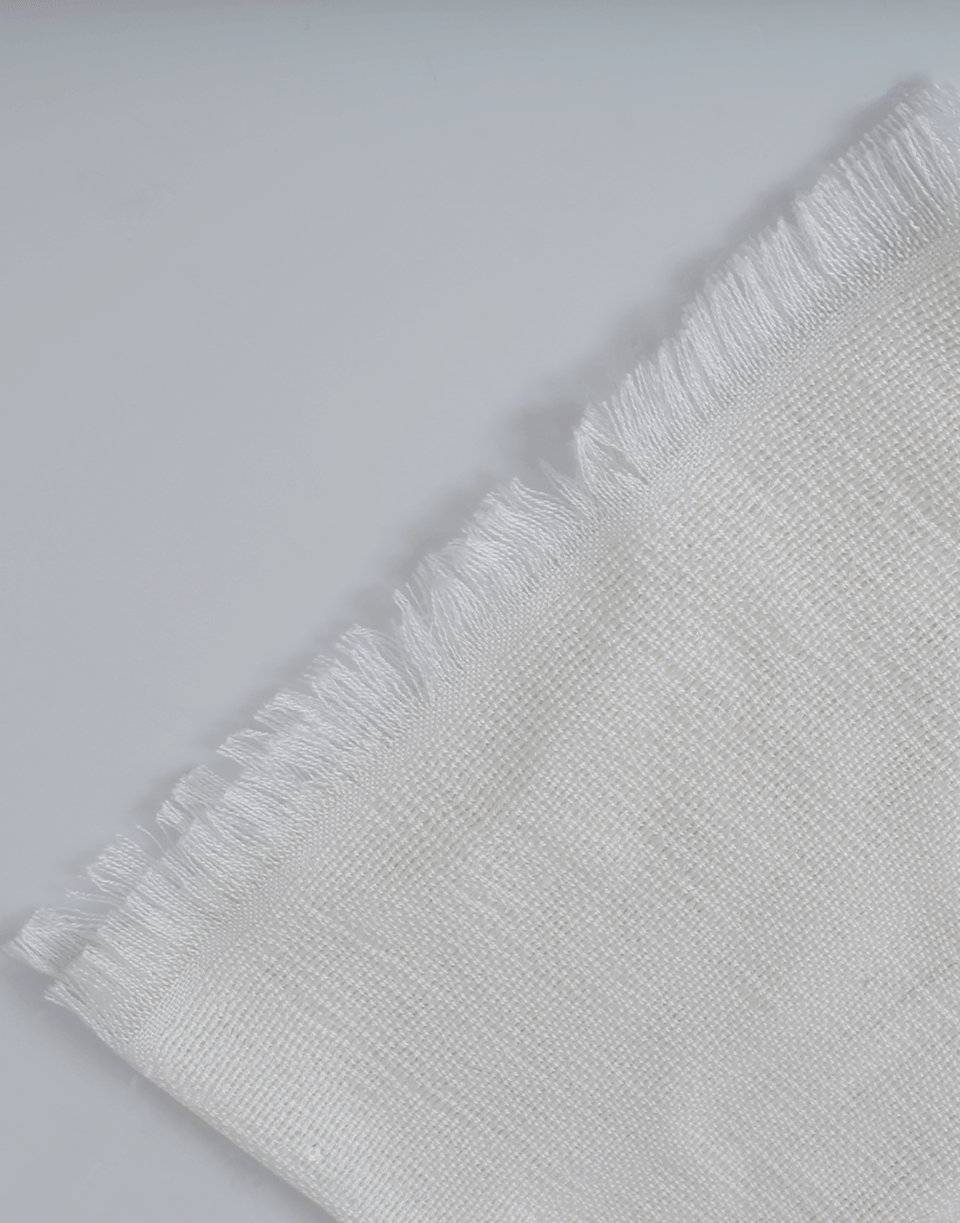 BRUNELLO CUCINELLI-Pailette Scarf-WHITE