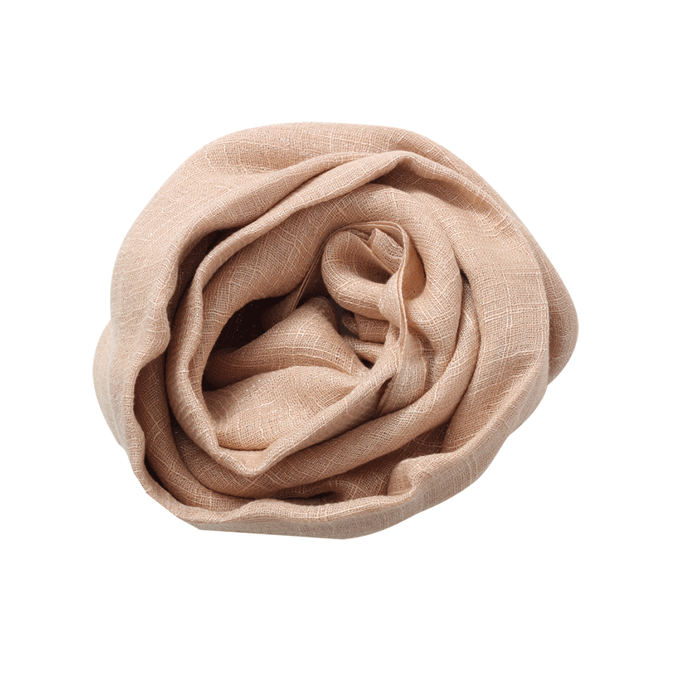 BRUNELLO CUCINELLI-Lurex Shimmer Scarf-BLOSSOM