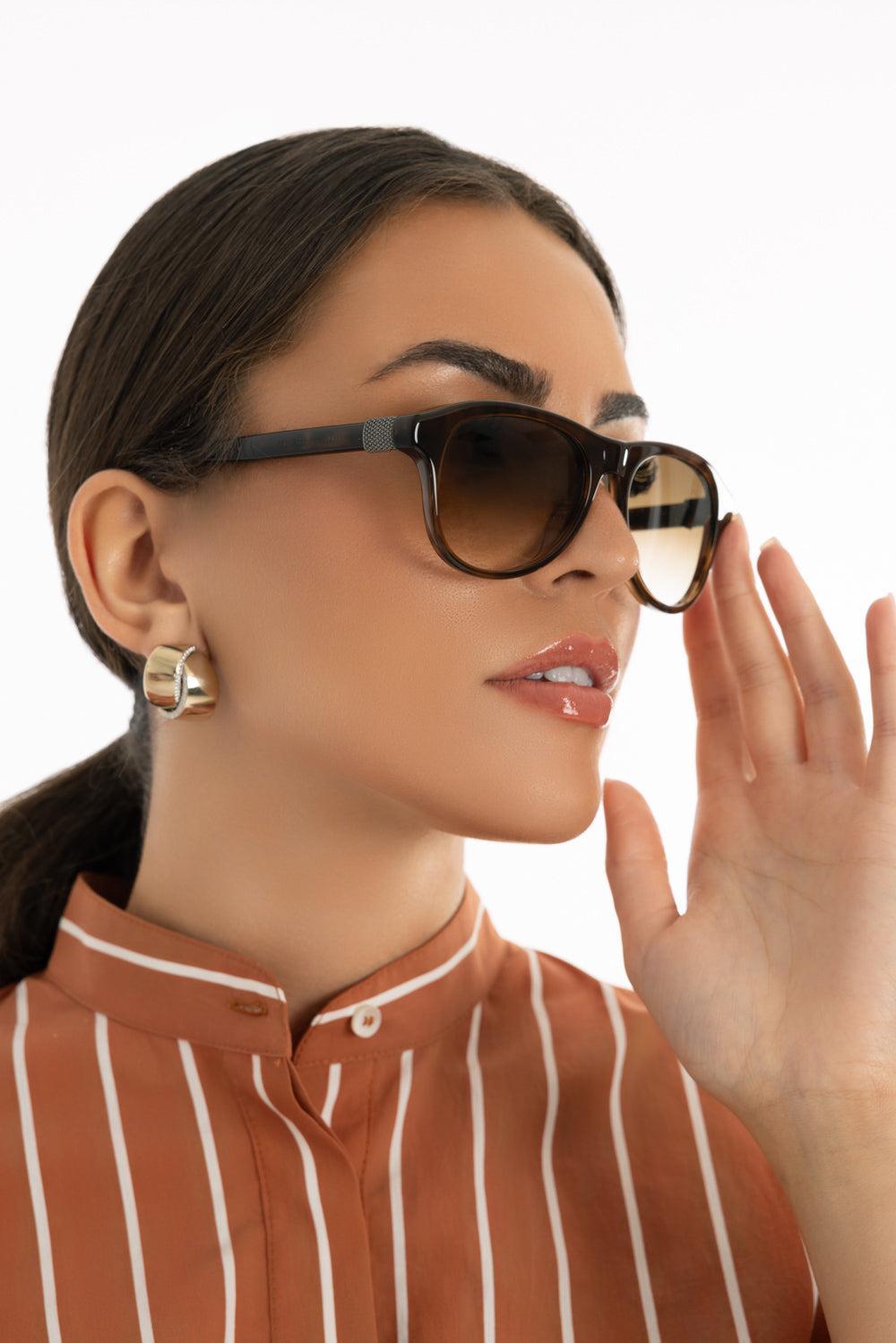 Gradient Aviator Sunglasses - Chocolate-CHOCHVMA-ACCESSORIESUNGLASSES-BRUNELLO CUCINELLI
