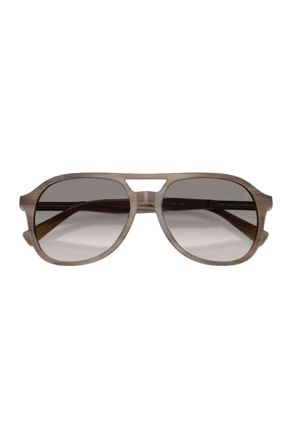 Pilot Sunglasses-CREAM-ACCESSORIESUNGLASSES-BRUNELLO CUCINELLI