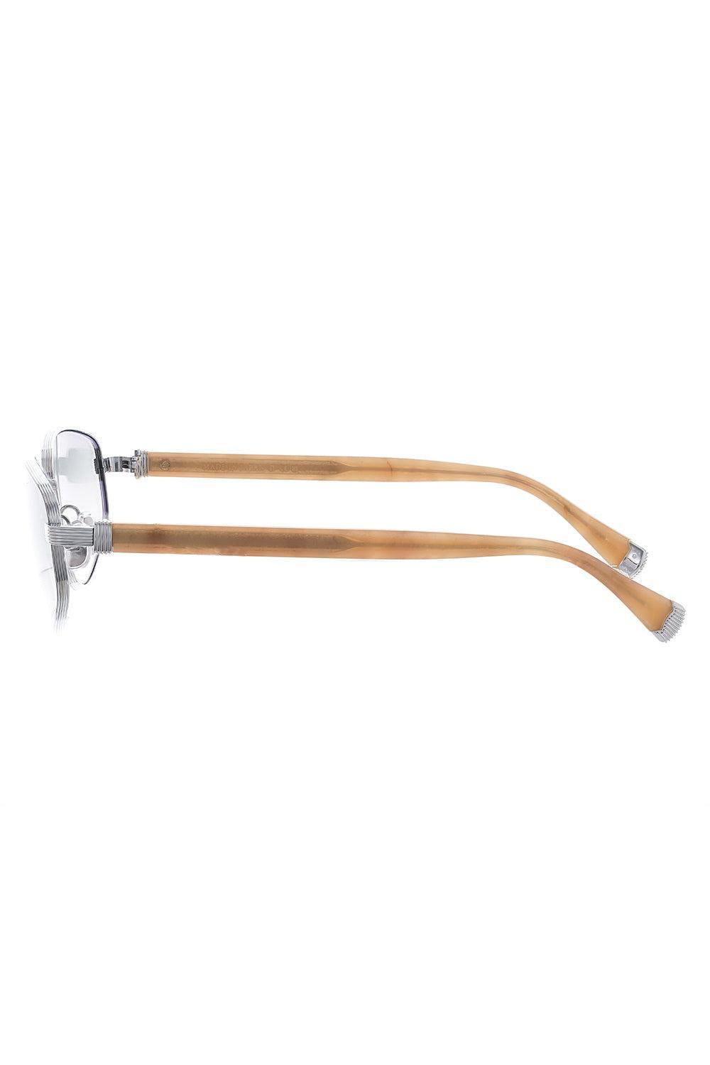 Angled Lens Sunglasses-SISNDBGE-ACCESSORIESUNGLASSES-BRUNELLO CUCINELLI