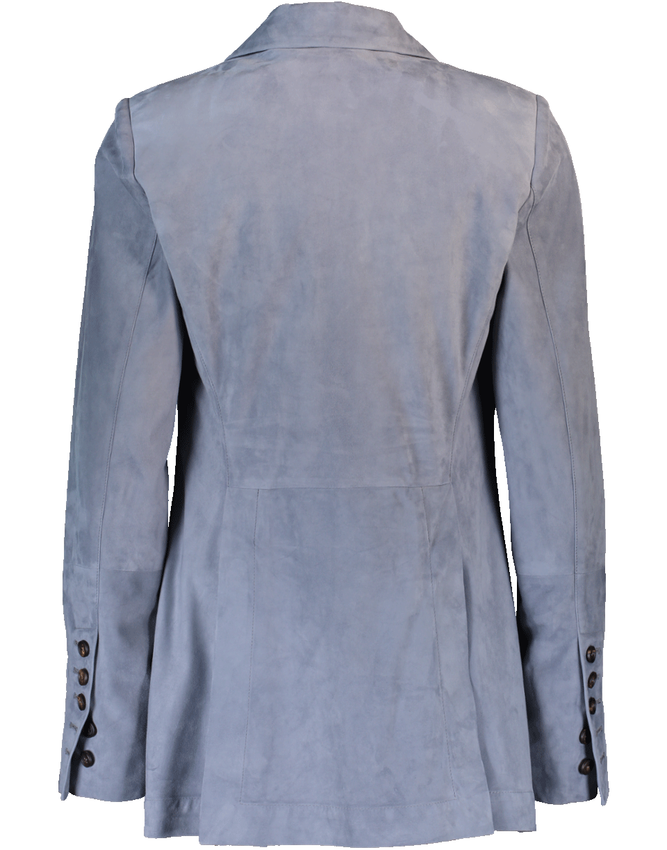 BRUNELLO CUCINELLI-Suede Blazer-