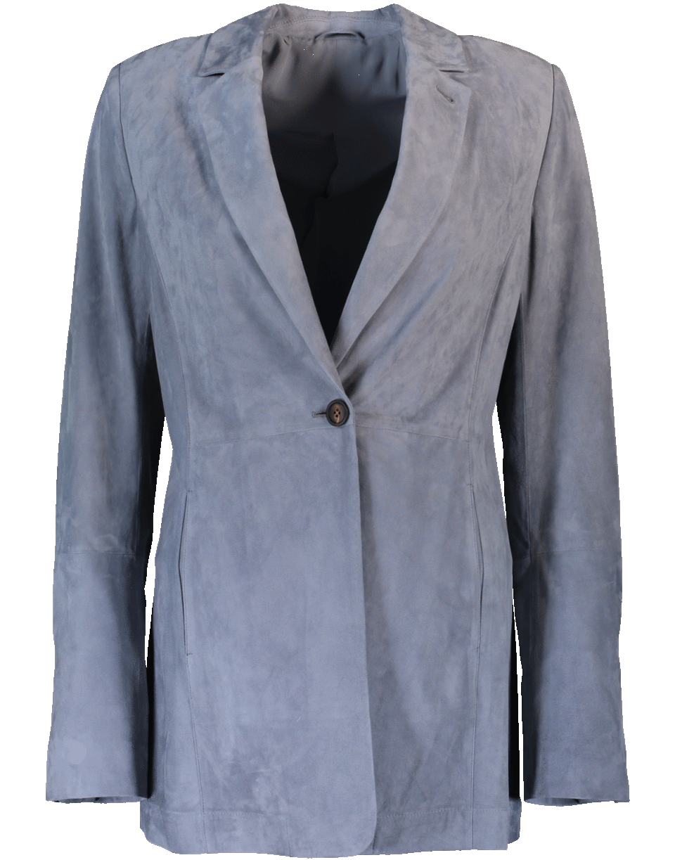 BRUNELLO CUCINELLI-Suede Blazer-