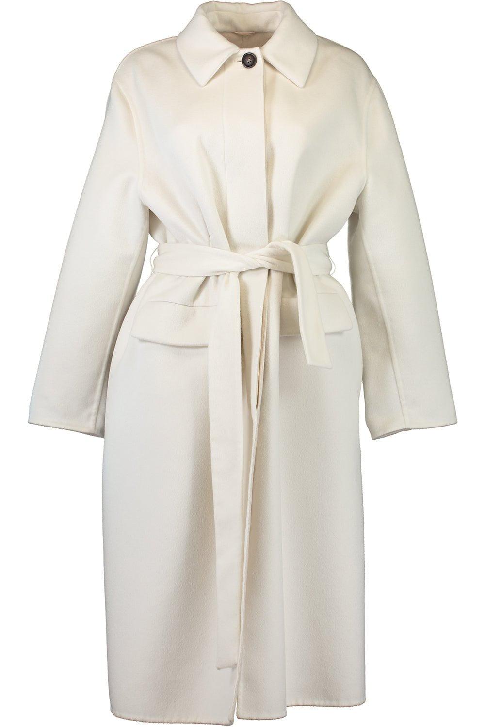 BRUNELLO CUCINELLI-Hand-Crafted Double Cloth Coat-PNMA/FTH