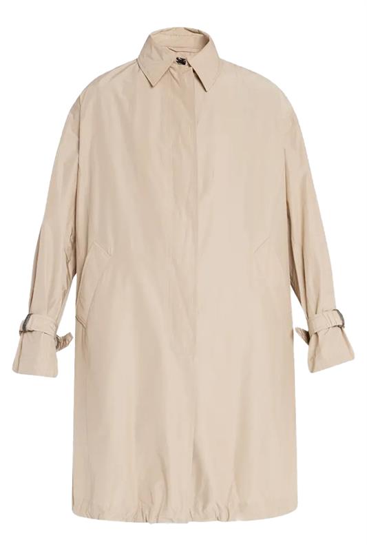 BRUNELLO CUCINELLI-Oversized Trench Coat-