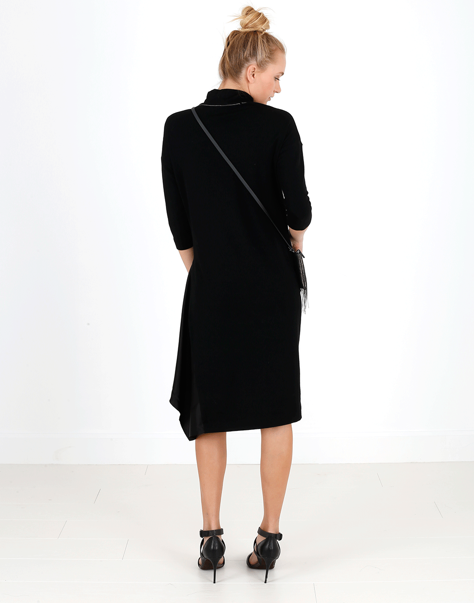 BRUNELLO CUCINELLI-Turtle Neck Dress-