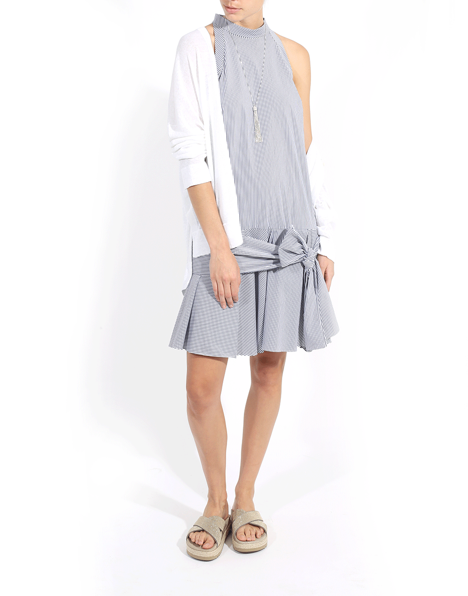 BRUNELLO CUCINELLI-Halter Neck Dress-