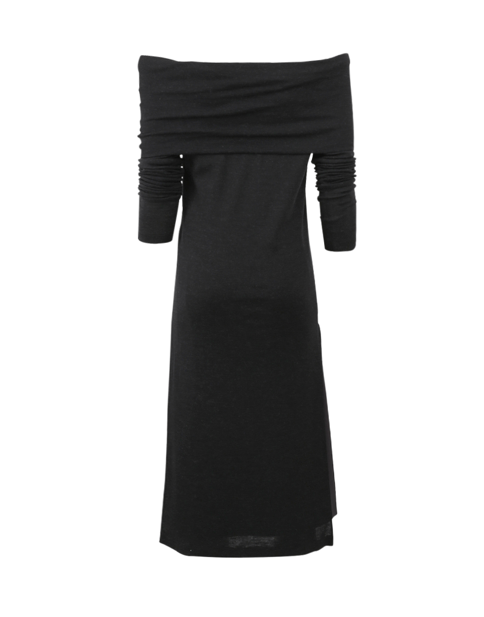 BRUNELLO CUCINELLI-Off-The-Shoulder Dress-