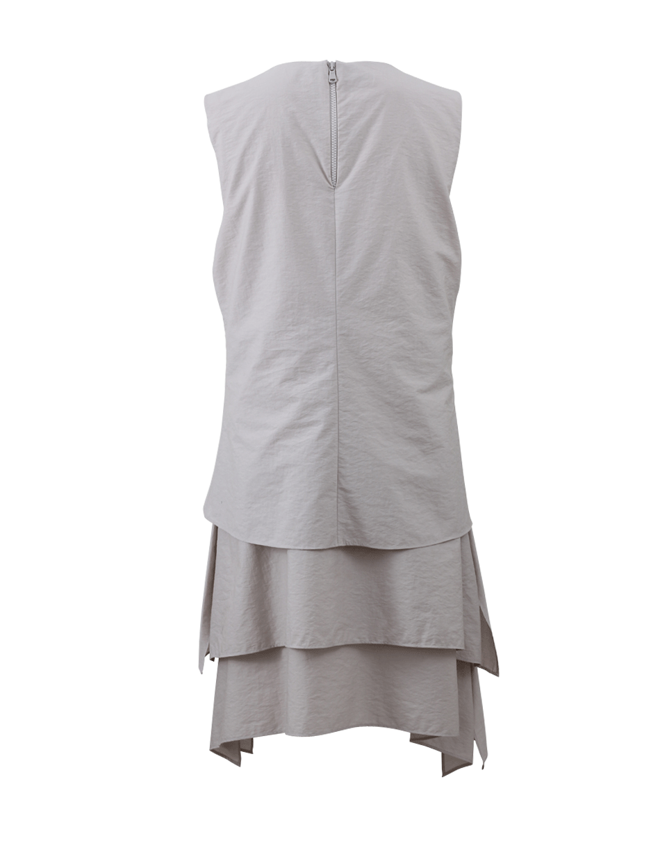 BRUNELLO CUCINELLI-Layered Trapeze Dress-