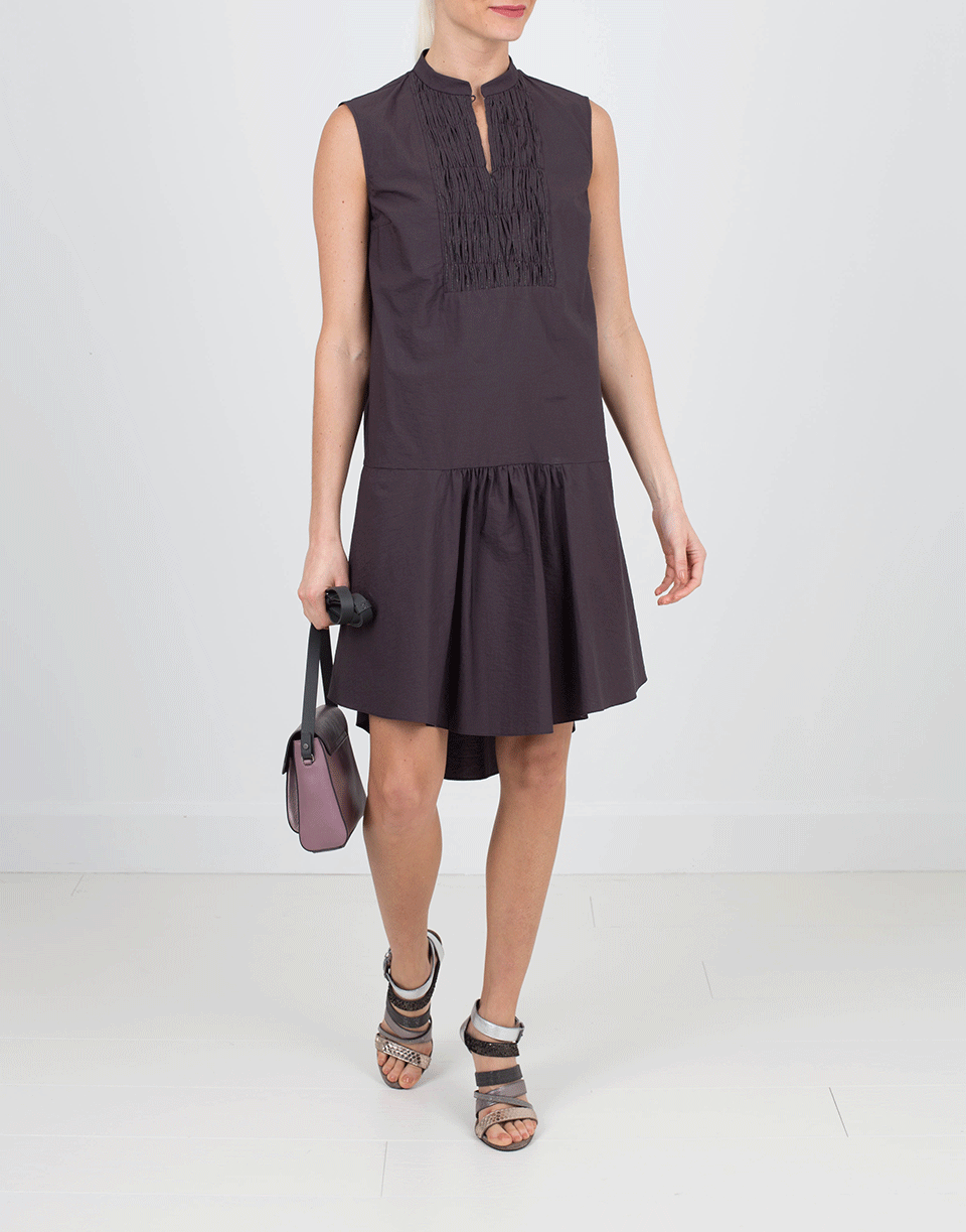 BRUNELLO CUCINELLI-Drop Waist Dress-