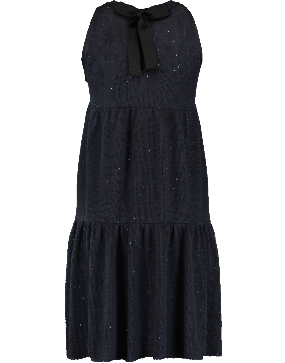 BRUNELLO CUCINELLI-Paillette Tiered Dress-