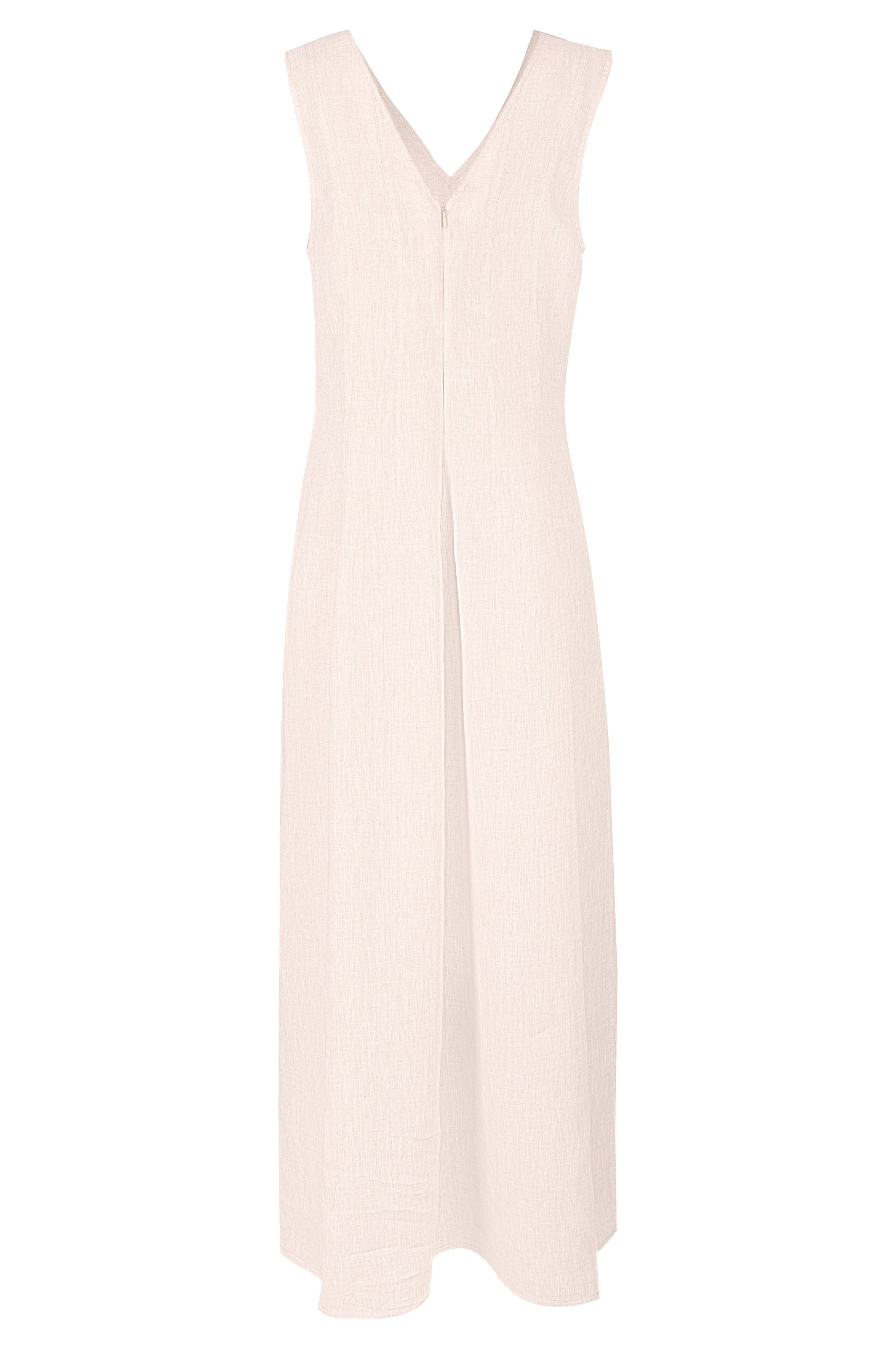 BRUNELLO CUCINELLI-Sleevess Maxi Dress-