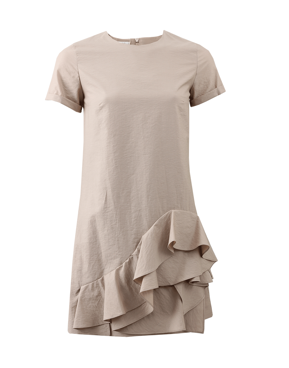 BRUNELLO CUCINELLI-Ruffle Bottom Dress-