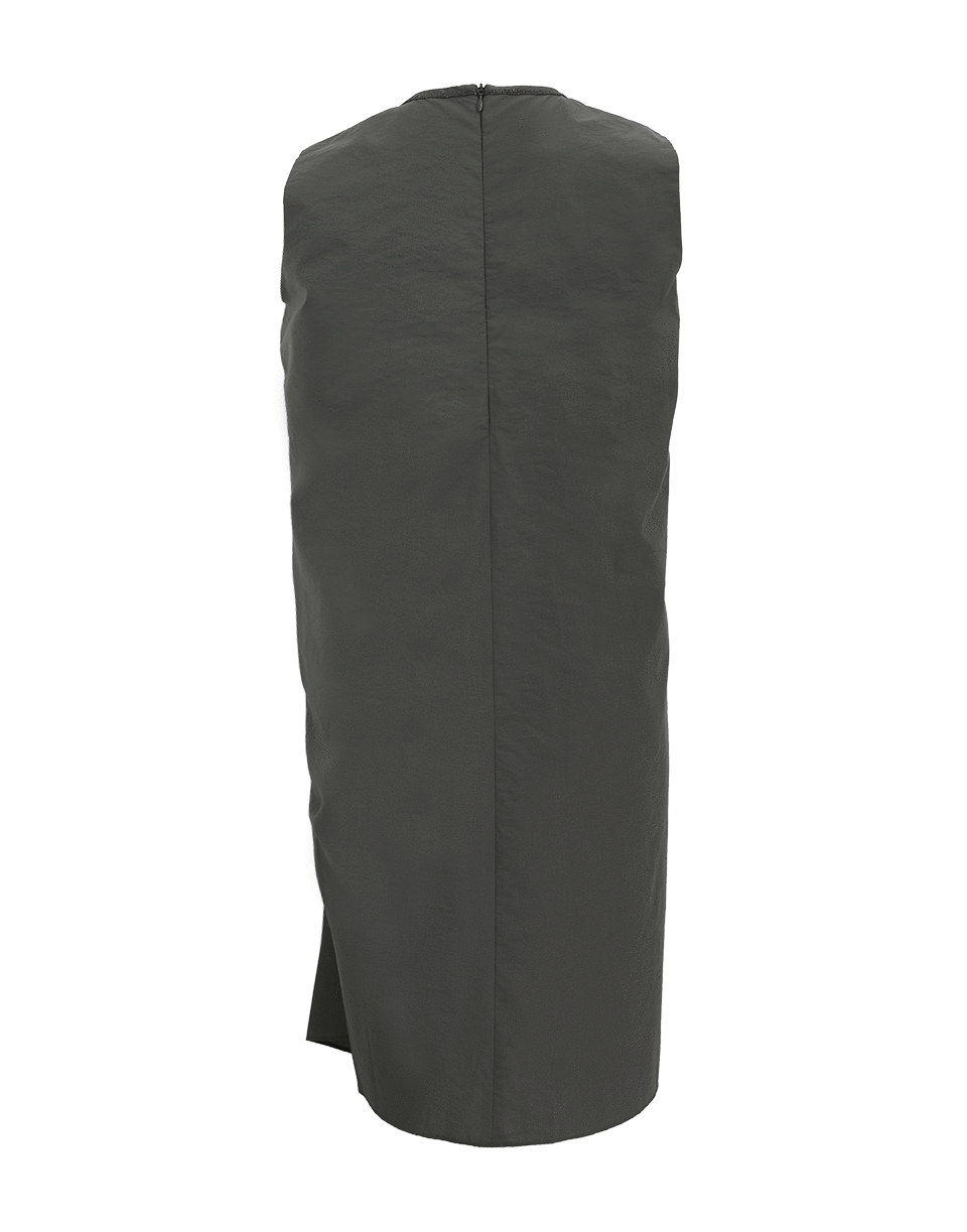 BRUNELLO CUCINELLI-Monili Neck Crinkle Dress-