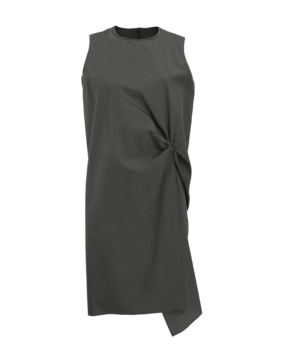 BRUNELLO CUCINELLI-Monili Neck Crinkle Dress-