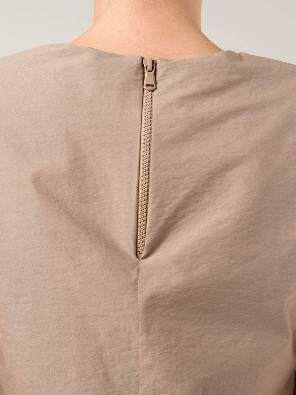 BRUNELLO CUCINELLI-Layered Bottom Dress-